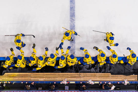 Henrik Tömmernes, Leo Carlsson and Oscar Lindberg of