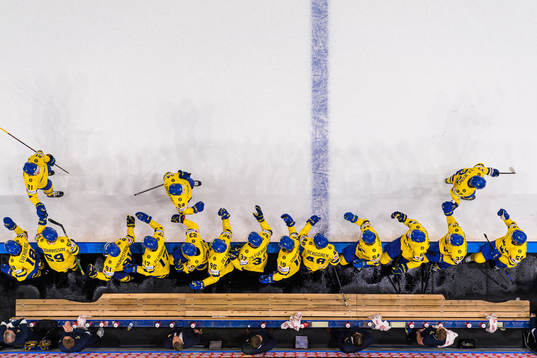 Leo Carlsson, Oscar Lindberg and Timothy Liljegren of