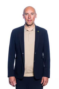 Simon Åström från Svenska fotbollförbundets styrelse