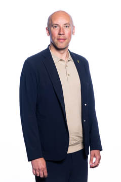 Simon Åström från Svenska fotbollförbundets styrelse