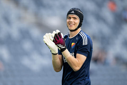 Djurgårdens målvakt Jacob Widell Zetterström