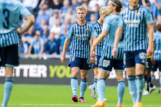 Djurgårdens Rasmus Schuller deppar