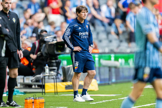 Djurgårdens tränare Thomas Lagerlöf