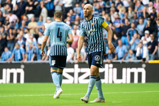 Djurgårdens Marcus Danielson deppar
