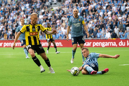 Häckens Mikkel Rygaard Jensen och Djurgårdens Rasmus