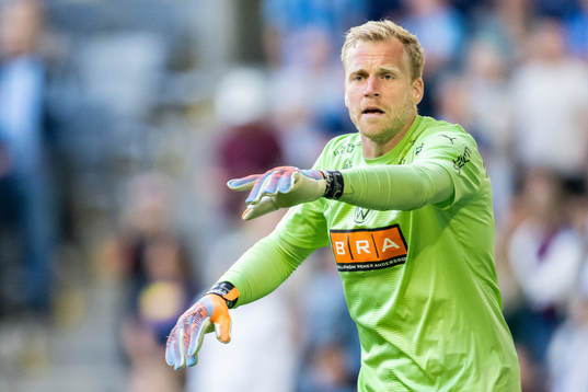 Häckens målvakt Peter Abrahamsson