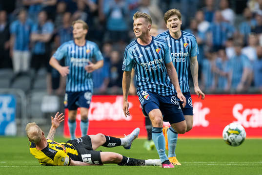 Häckens Mikkel Rygaard Jensen och Djurgårdens Rasmus