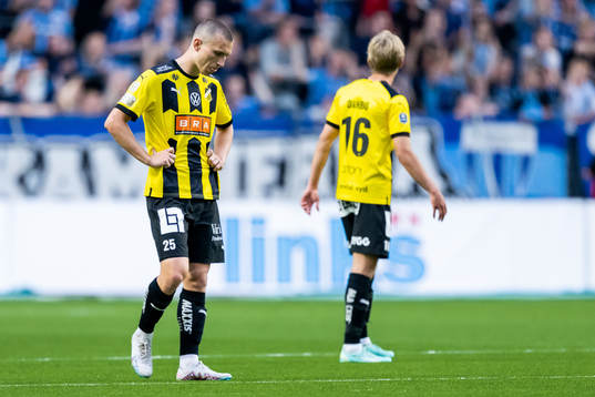 Häckens Kristoffer Lund Hansen deppar