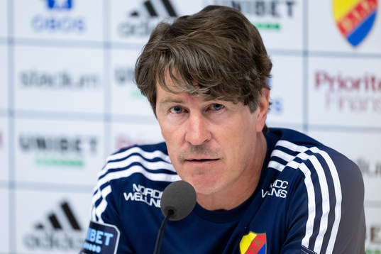 Djurgårdens tränare Thomas Lagerlöf