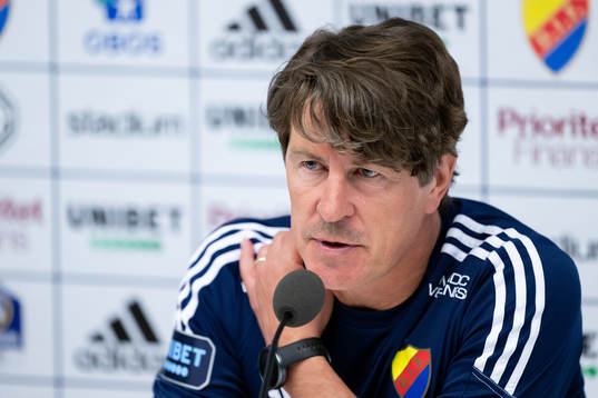 Djurgårdens tränare Thomas Lagerlöf