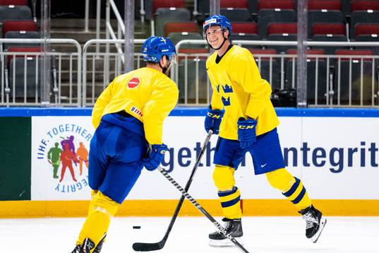Dennis Rasmussen of Sweden at a practice session