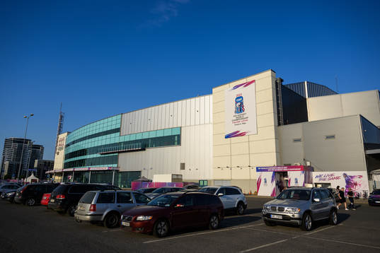 Exterior view of Arena Riga