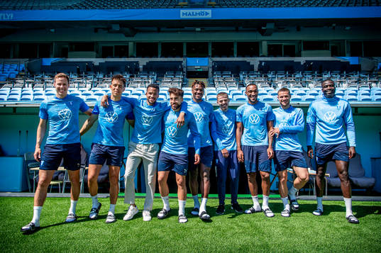 Malmö FFs vänsterfotad spelare Niklas Moisander, Jonas