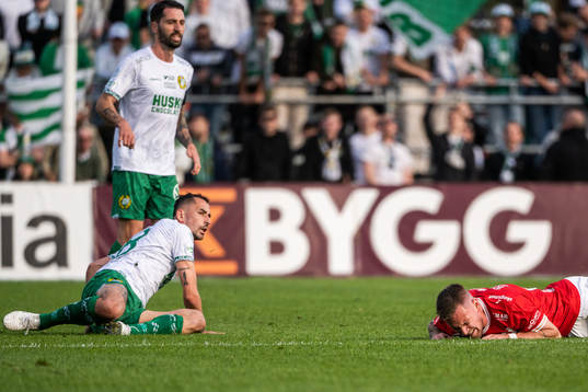 Hammarbys Loret Sadiku och Degerfors Rasmus Örqvist