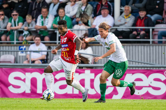 Degerfors Joseph - Claude Agyeman Gyau och Hammarbys Markus