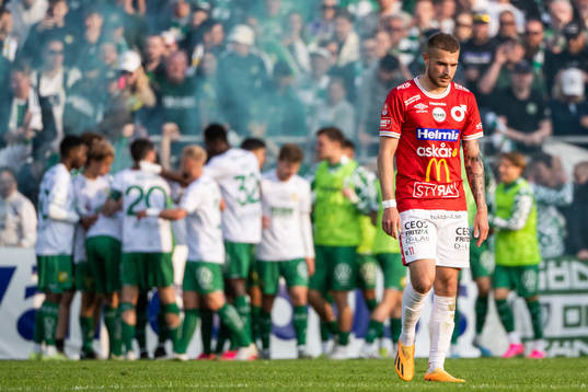 Degerfors Christos Gravius och Joseph - Claude Agyeman Gyau