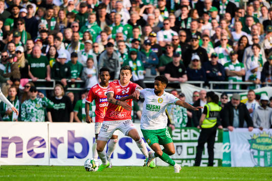 Degerfors Diego De Jesus Campos Ballestero och Hammarbys