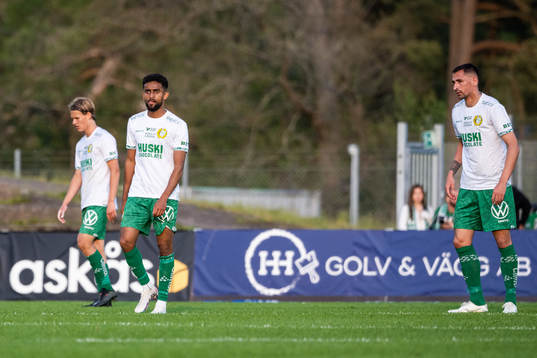 Hammarbys spelare deppar