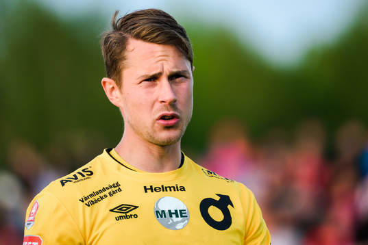 Degerfors målvakt Jonas Olsson