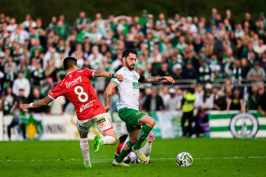 Degerfors Diego De Jesus Campos Ballestero och Hammarbys