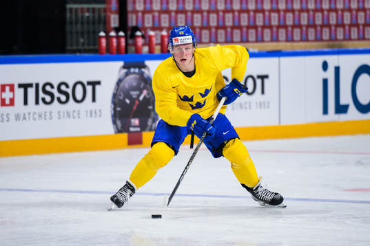 Fabian Zetterlund of Sweden at a practice session