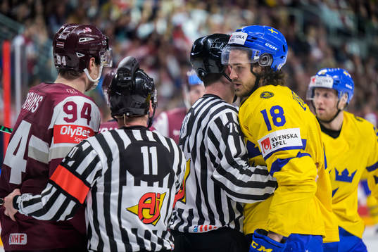 Kristians Rubins of Latvia and Dennis Everberg of Sweden