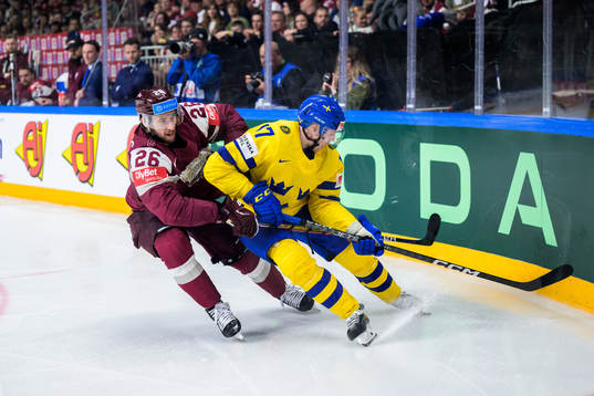 Uvis Janis Balinskis of Latvia and Pär Lindholm of Sweden