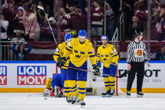 Patrik Nemeth of Sweden looks dejected