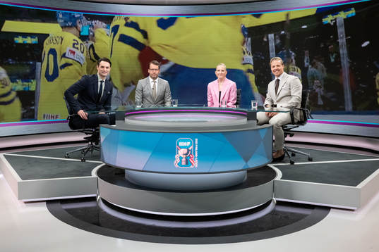 Dusan Umicevic, Mikael Renberg, Kim Martin Hasson och