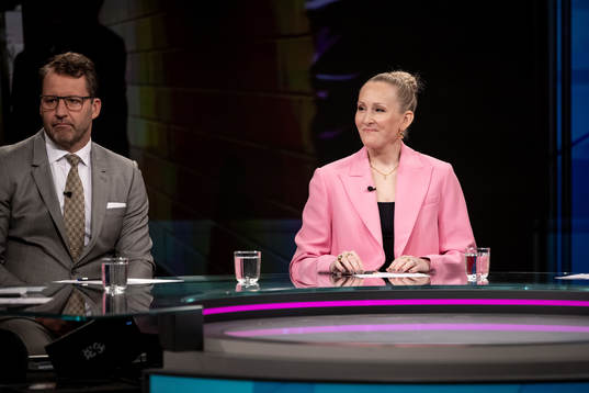 Mikael Renberg och Kim Martin Hasson