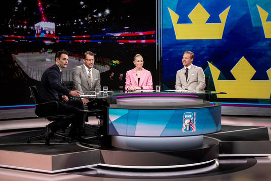 Dusan Umicevic, Mikael Renberg, Kim Martin Hasson och