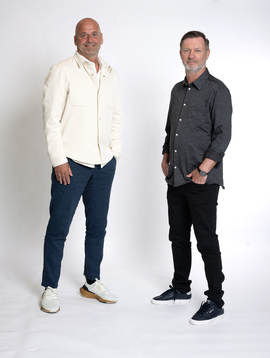 Magnus Wikman, assistant coach, and Peter Gerhardsson, head