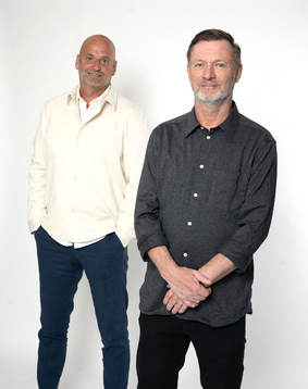 Magnus Wikman, assistant coach, and Peter Gerhardsson, head