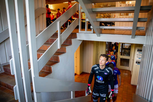 Goalkeeper Jacob Storevik of Vålerenga