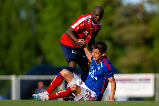 Chinonso Chidiebere Agu and Torgeir Børven of Vålerenga