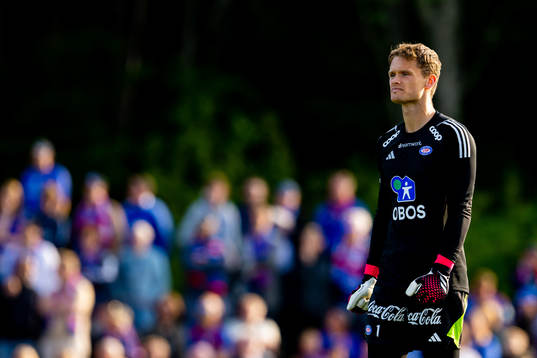 Goalkeeper Jacob Storevik of Vålerenga