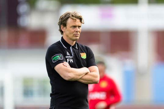 GAIS tränare Fredrik Holmberg