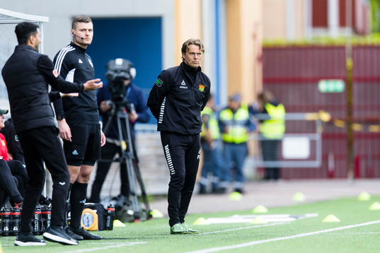 GAIS tränare Fredrik Holmberg