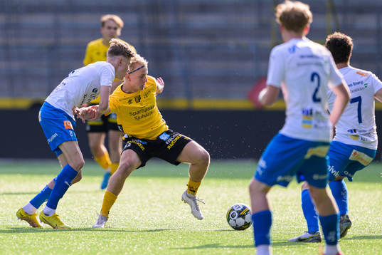 Värnamos Calle Johansson och Elfsborgs Felix Älverdal
