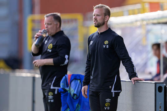 Elfsborgs tränare Victor Salwén