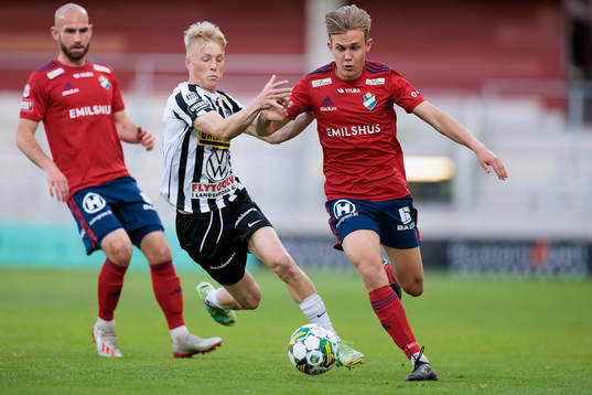 Landskronas Melker Widell och Östers Adam Herdonsson