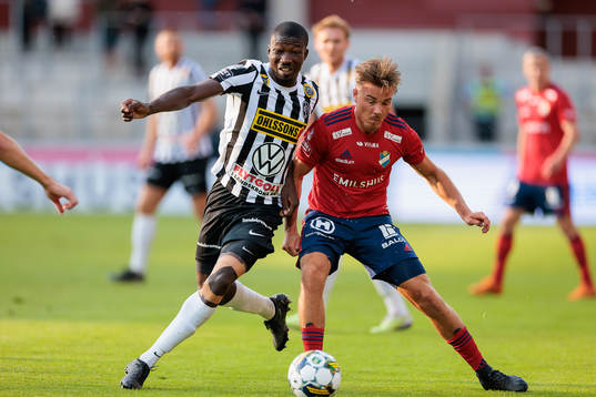 Landskronas Ousmane Diawara och Östers Tatu Varmanen