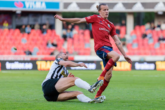 Landskronas Erik Hedenquist och Östers Jesper Jonasson