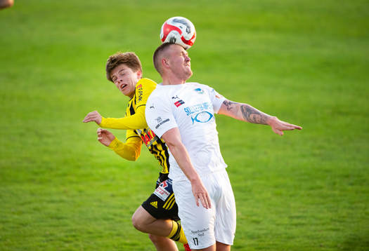 IFK Hässleholms Jussi Tikkanen och Österlens Gustav