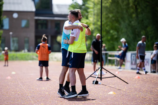 Satffanstorp tränare Haris Saranovic och assisterande
