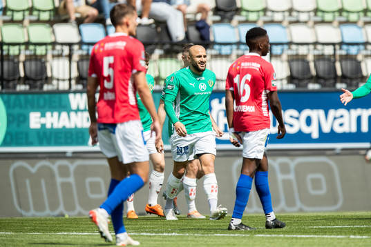 Jönköpings Södras Pashang Abdulla jublar