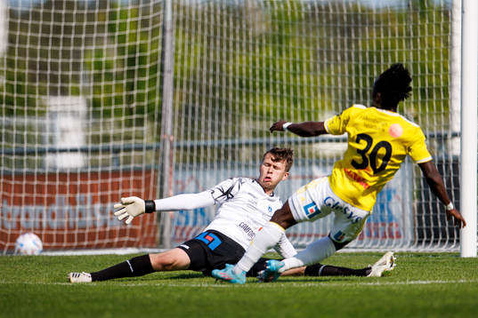 Åtvidabergs målvakt Hugo Claesson
