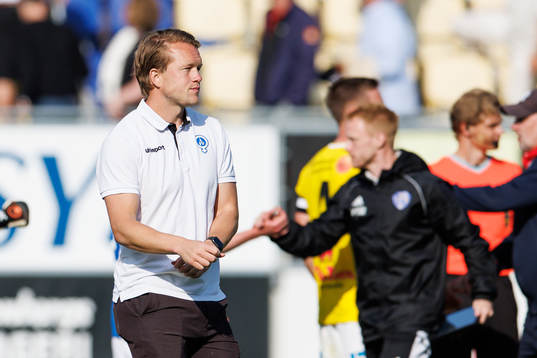 Åtvidabergs tränare Anders Bååth