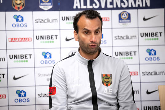 Brommapojkarnas assisterande tränare Andreas Engelmark