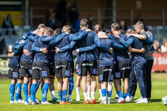 under fotbollsmatchen i Allsvenskan mellan Mjällby och
